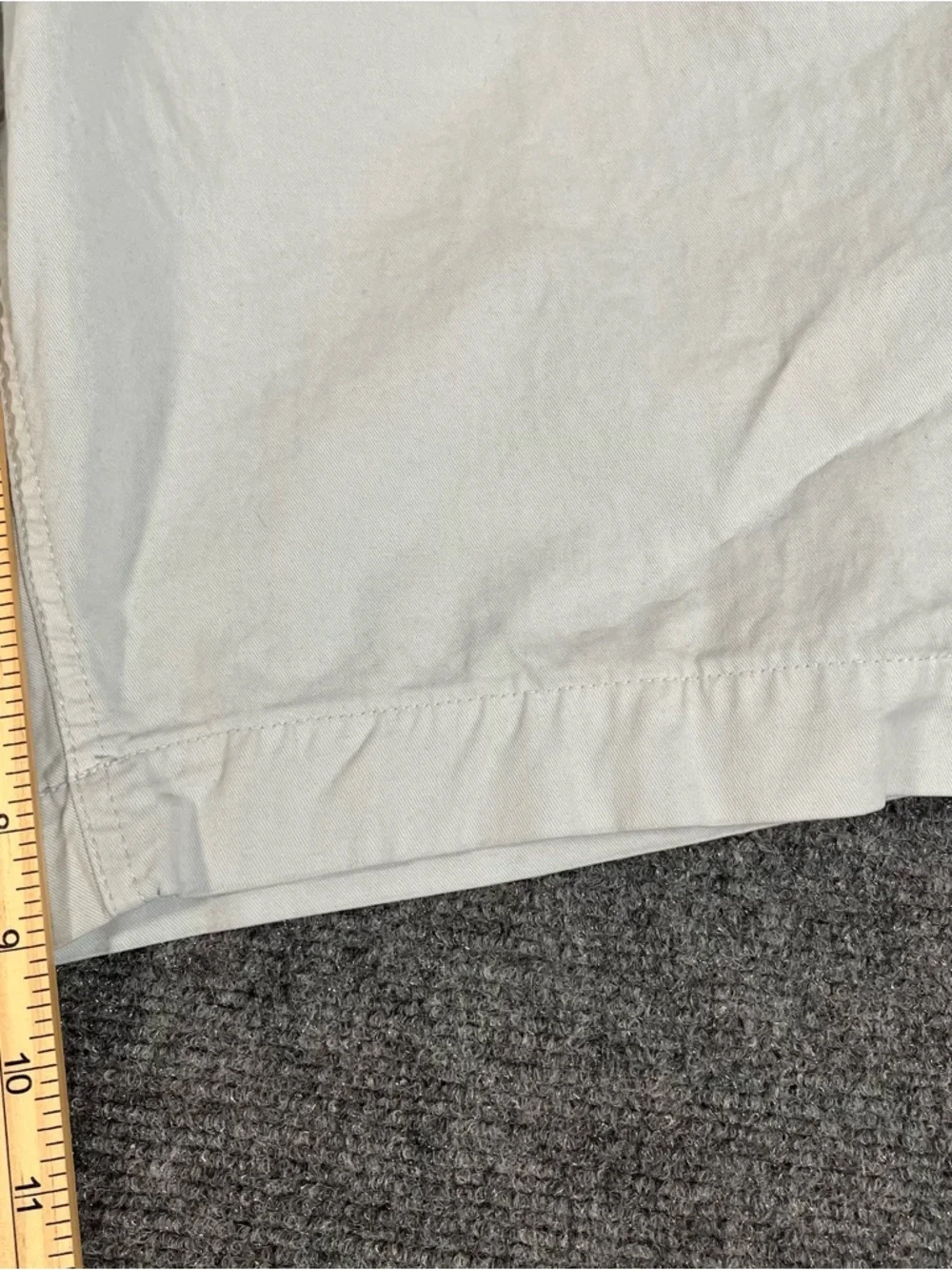 American Eagle Next Level Flex Shorts Men’s 31 Gray Chino Preppy Outdoor Casual - Picture 4 of 9